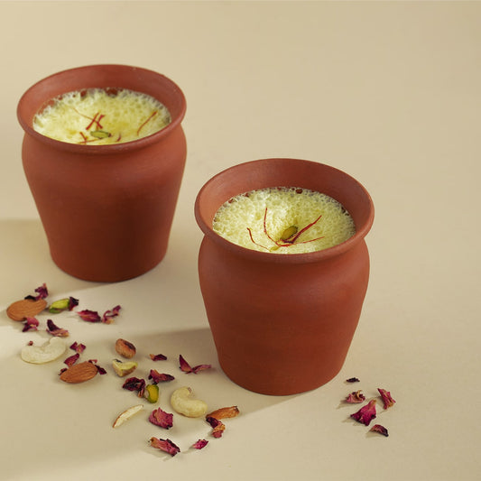 Lotta - Set of 2 Terracotta cups