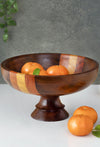 Ardra Wooden Fruit Bowl