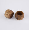 Wooden Napkin Ring - Set of 6